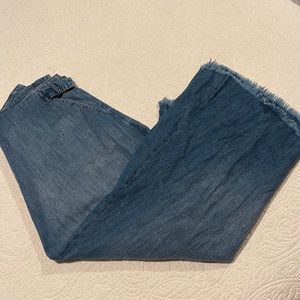 Max & co long denim skirt